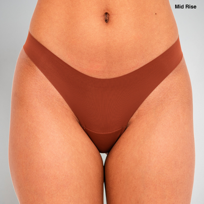 Invisible Camel Toe Thong Mid Rise