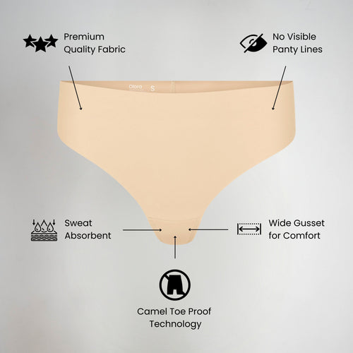 Invisible Camel Toe Thong